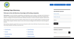 Desktop Screenshot of hosting-tops.com